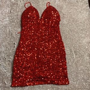 “Call Me Princess” (Sequin Mini Dress)
